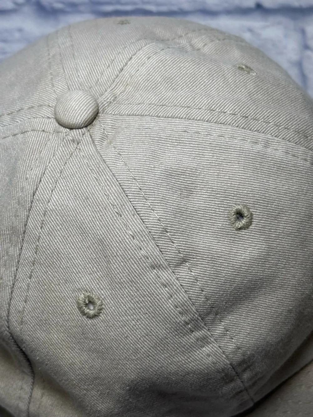 Vintage Masters Golf Hat Adjustable Tan Beige Baseball Cap American Needle Dad